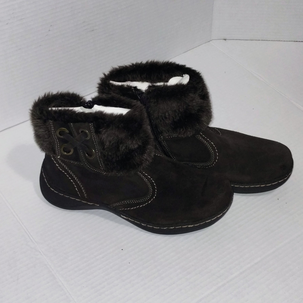 Bear Traps Women's Winter Fur-Lined Brown Boots